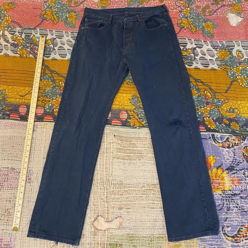 Dyed Levi 501 Button-fly